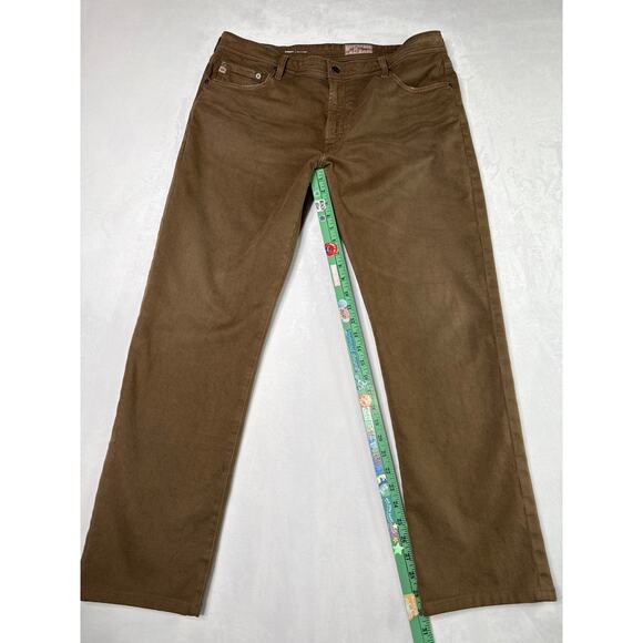 AG-ED Denim Everette Slim Straight Mid Rise Adriano Goldschmied Pants Size 38 - Picture 3 of 14